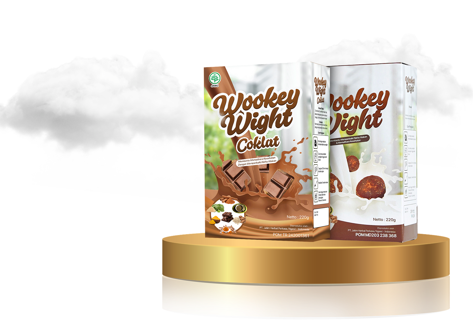 Wookey Wight Coklat & Original